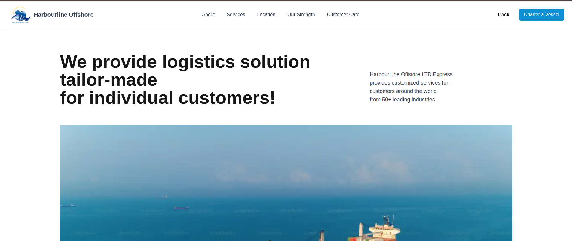 Harbouline Shipping platform