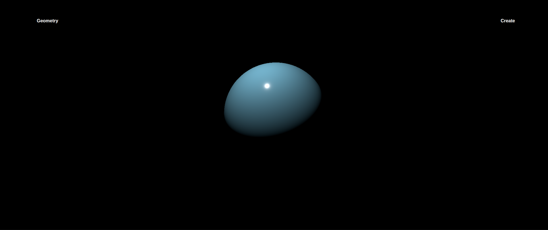 3D Geometry Explorer — Three.js